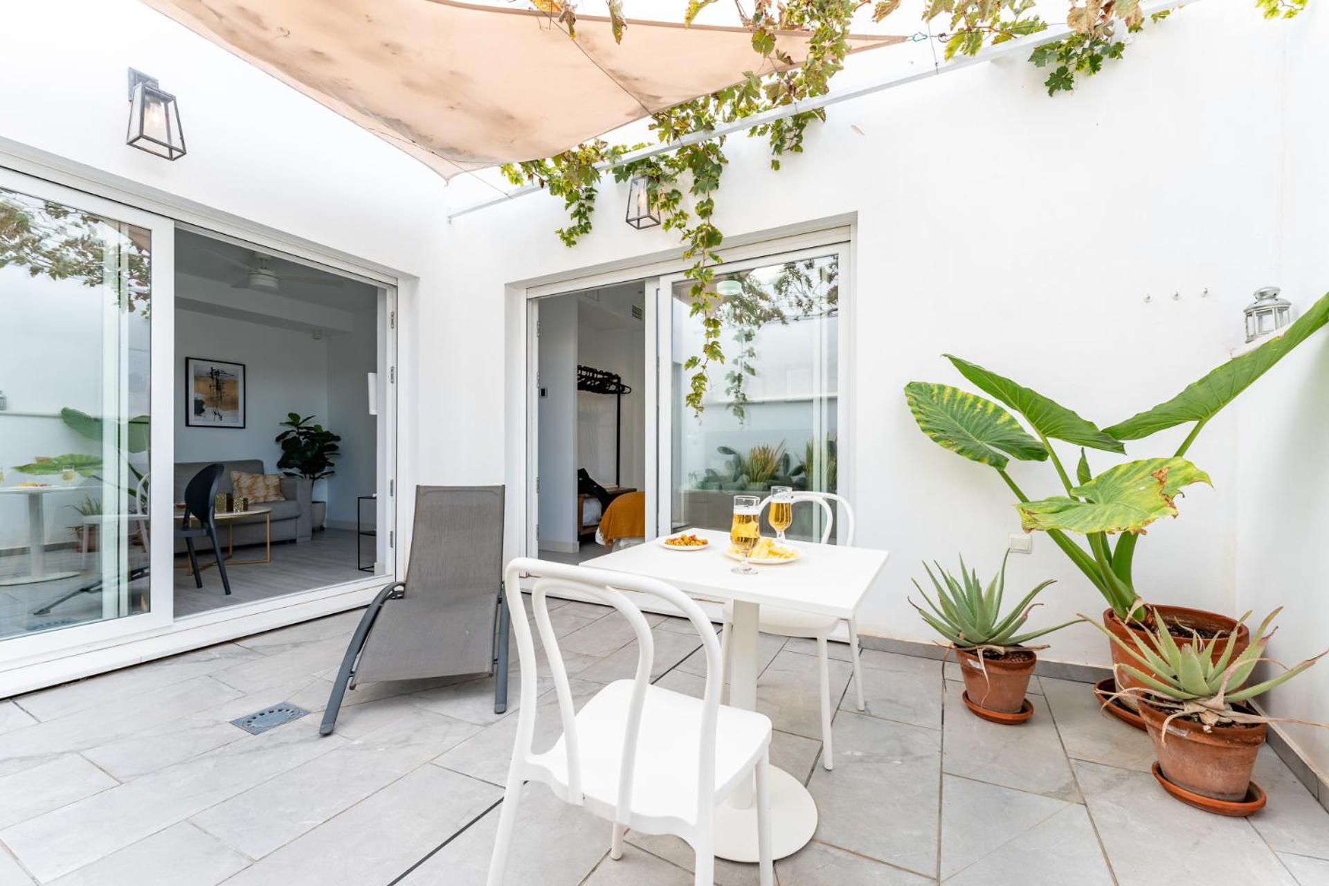 En El Palo Apartamento Málaga